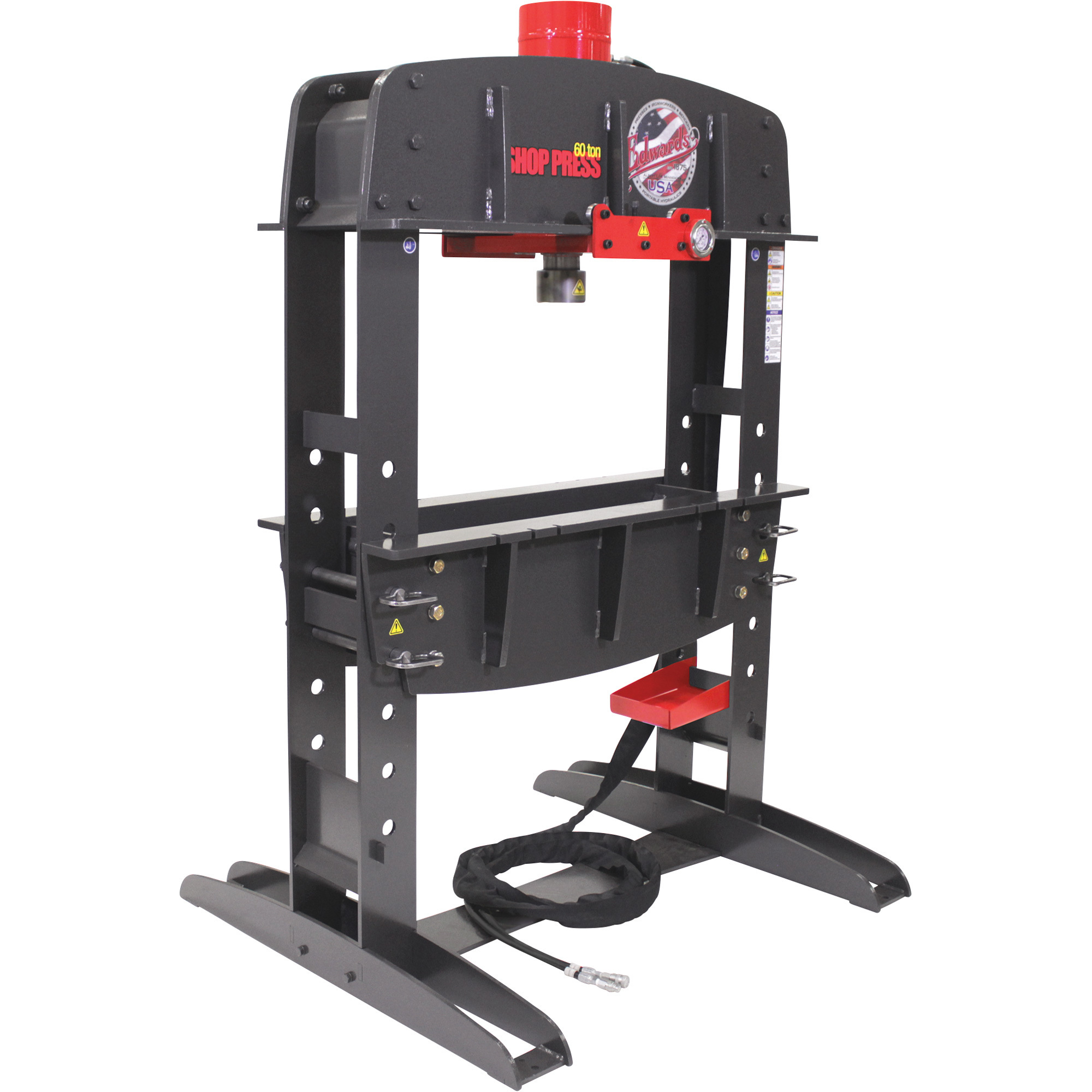Edwards 60-Ton Basic Shop Press, Model# HAT8000